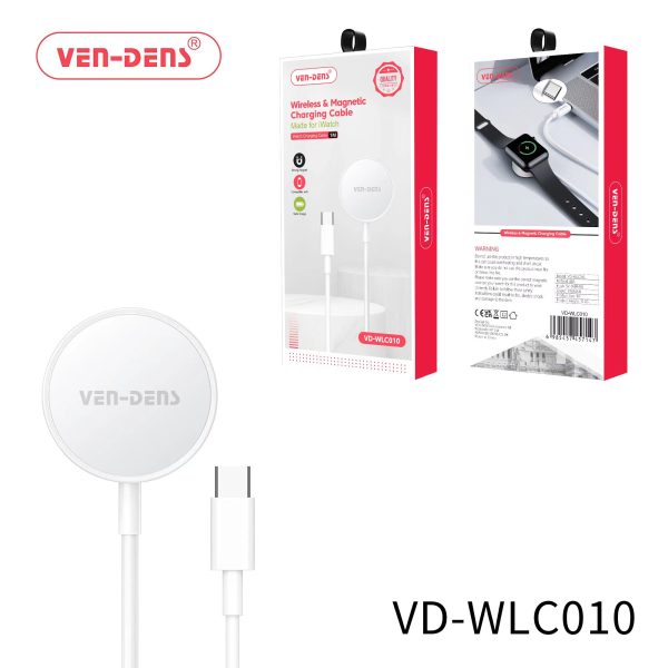 Vendens Wireless & Magnetic Charging Cable For Iwatch Wlc010 Type C