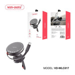 Vendens Wlc017 Magnetic car holder & wireless charger retractable 15W