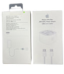 iPhone 15 Pro Max 20w Plug  C-C Data cable adapter Set