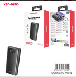 Ven-Dens Pb042 20000 Mah Power Bank 22.W Super Fast Charging