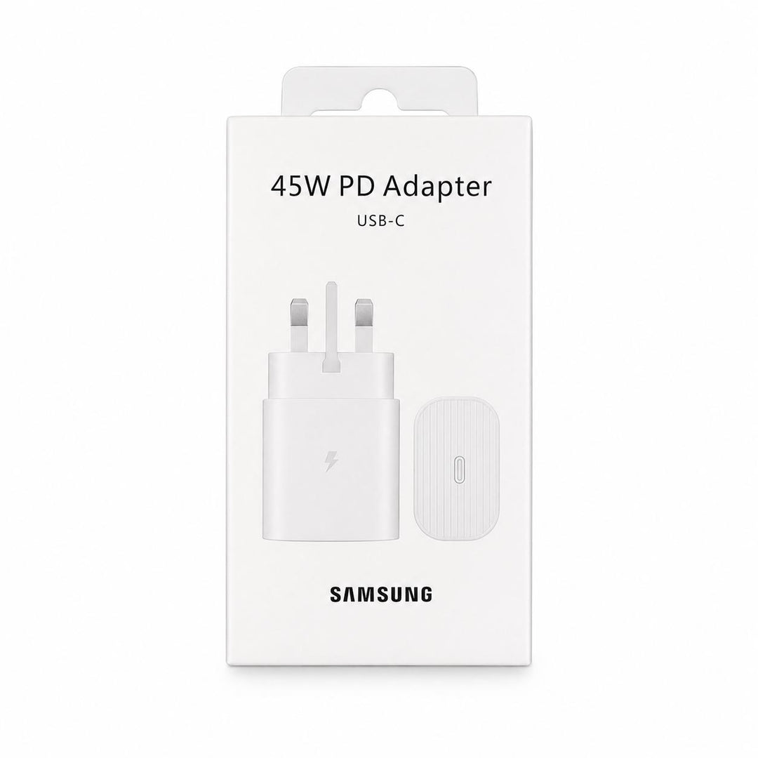 Samsung 45W Super Fast Usb C Charger Adaptor White