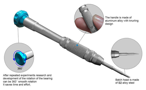 Precision Pentalobe Screw driver tool 0.8 Star Pin Highest Quality