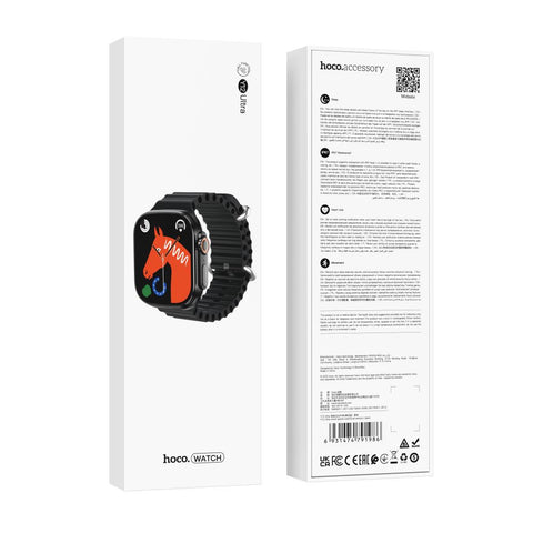 Hoco Smart Watch Y12 Ultra with call function Black