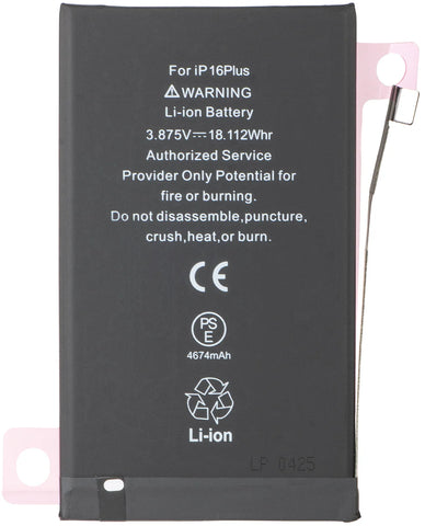 Iphone 16 Plus Battery