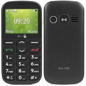 DORO 1380 MOBILE 3G SEALED PACK UK charger