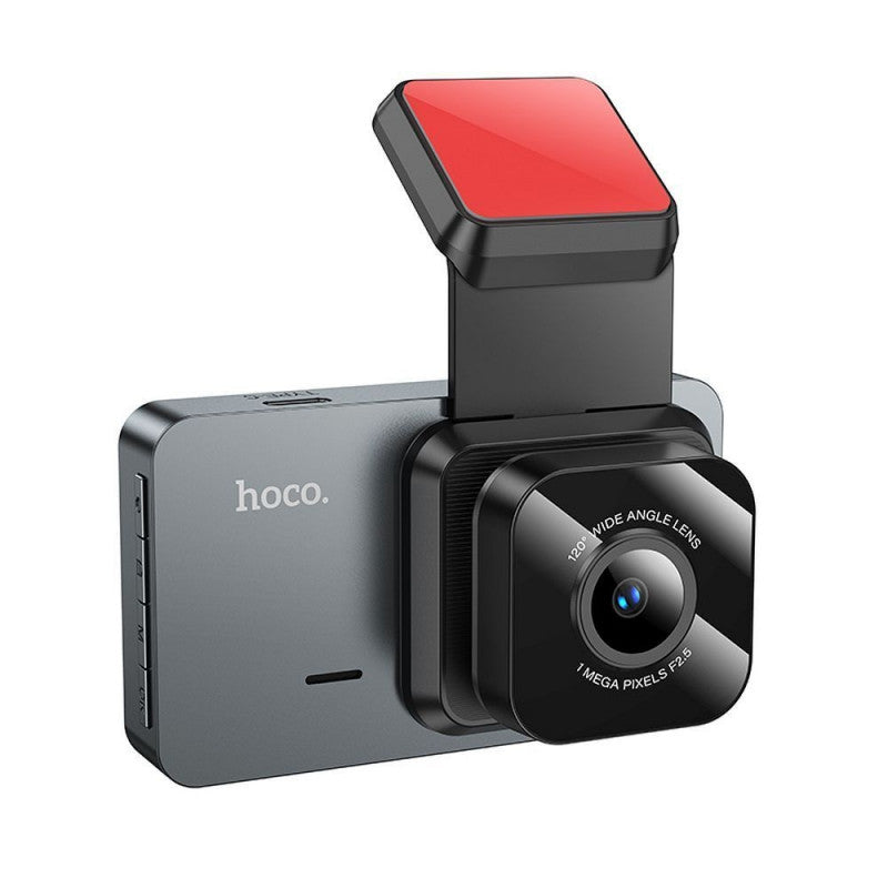 Hoco Dv9 car Dash camera recorder with display 3" Metal Grey