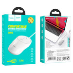 Hoco Wired Mouse GM13  1.5m White