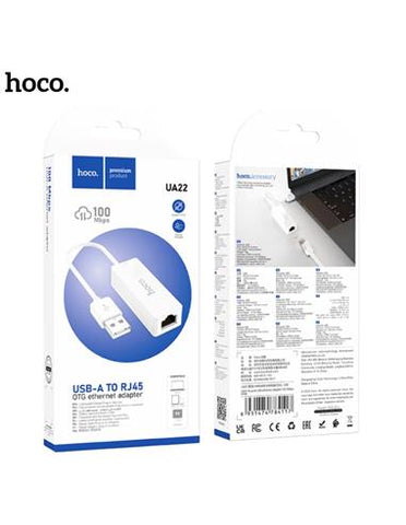 Hoco UA22 Acquire Usb To Ethernet Adapter 100 Mbps