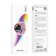 Hoco Y15 AMOLED 1.43" Smart IP68 Sports watch call version Pink Gold