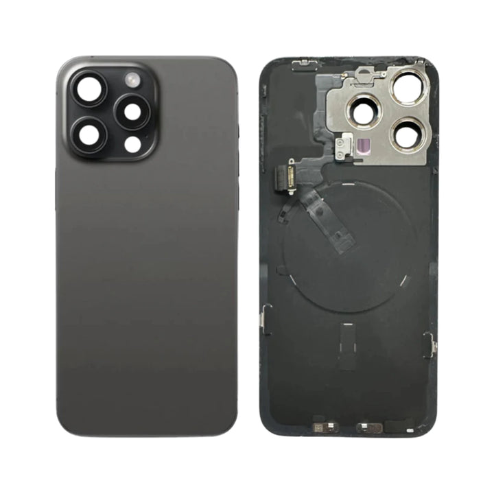Iphone 15 Pro Max Back Glass With Frame+ Nfc Complete