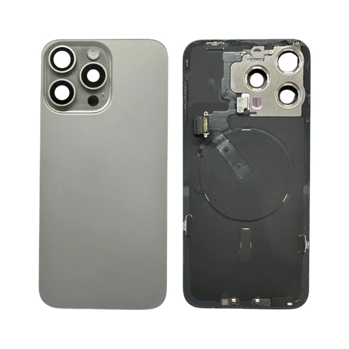 Iphone 15 Pro Max Back Glass With Frame+ Nfc Complete