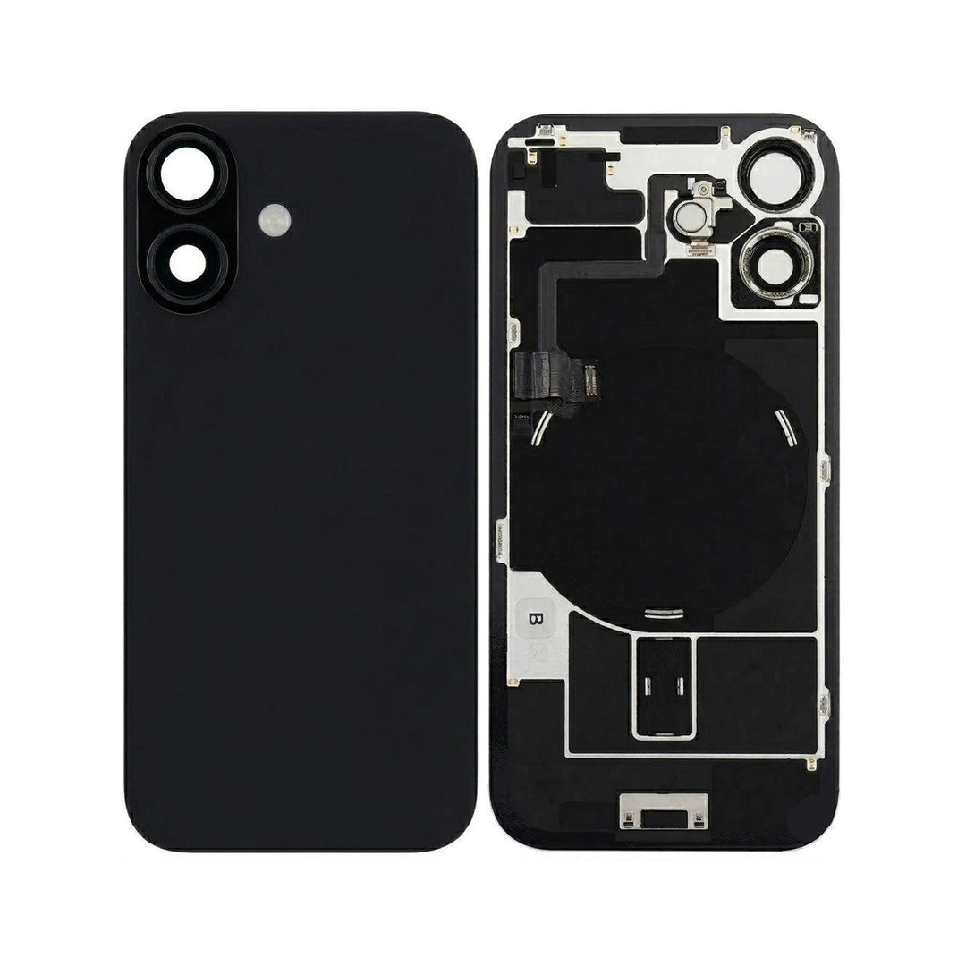 Iphone 17 Back Glass With Frame+ Nfc Complete Black