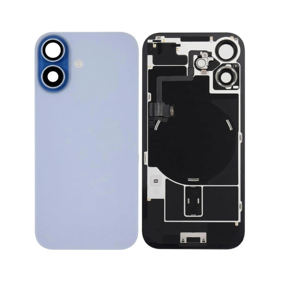 Iphone 17 Back Glass With Frame+ Nfc Complete Mist Blue