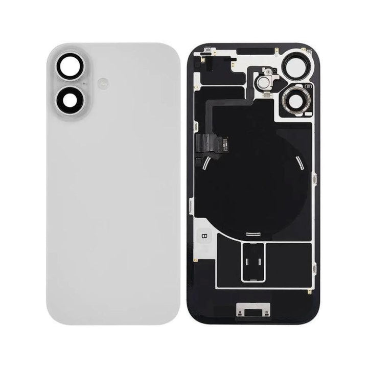 Iphone 17 Back Glass With Frame+ Nfc Complete White