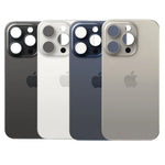 iPhone 15 Pro Back glass with camera lens and frame