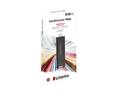 Kingston USB 512GB Data traveler Max Type Type-C Flash Drive 3.2