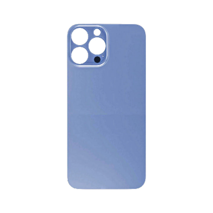 Iphone 13 Pro Back Glass Big Hole With Adhesive Sierra Blue