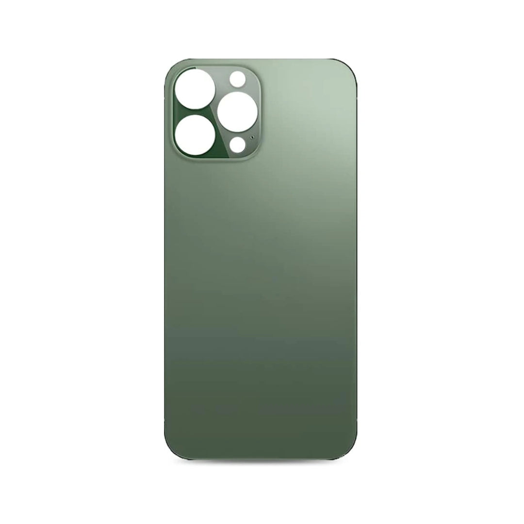Iphone 13 Pro Back Glass Big Hole With Adhesive Alpine Green
