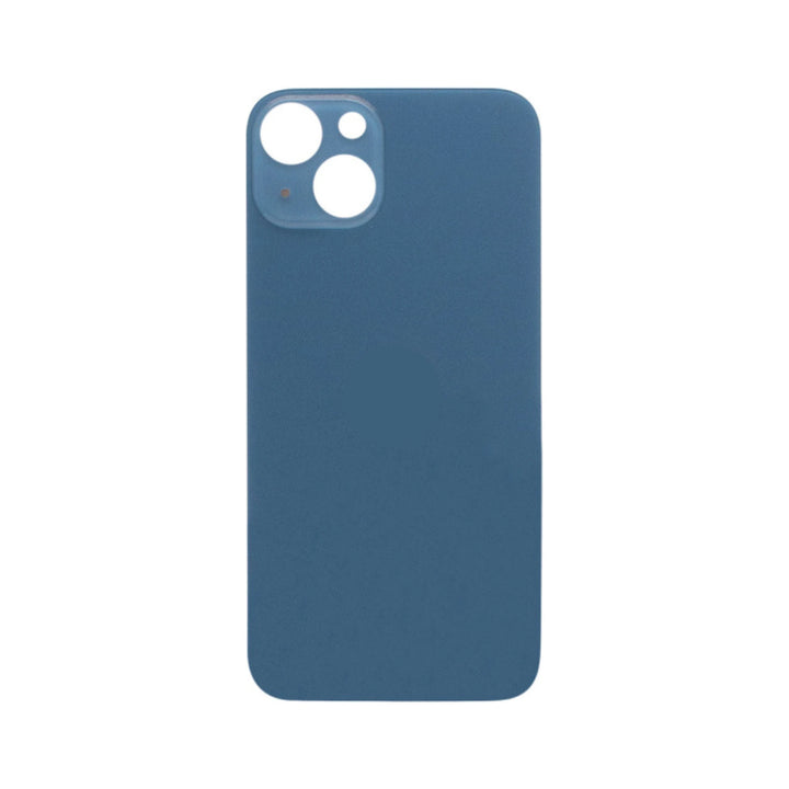 Iphone 13 Back Glass Big Hole With Adhesive Blue