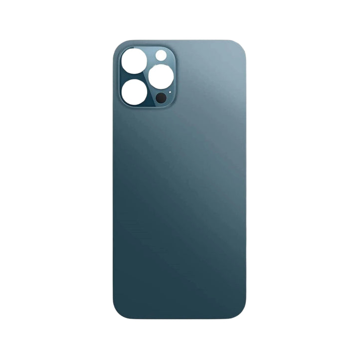 Iphone 12 Pro Back Glass Big Hole With Adhesive Pacific Blue