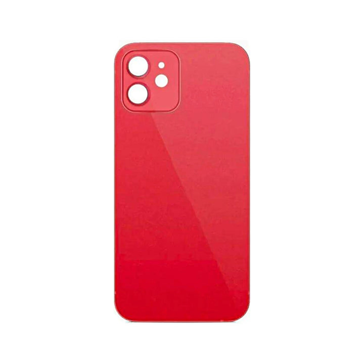 Iphone 12 Mini Back Glass Big Hole With Adhesive Red
