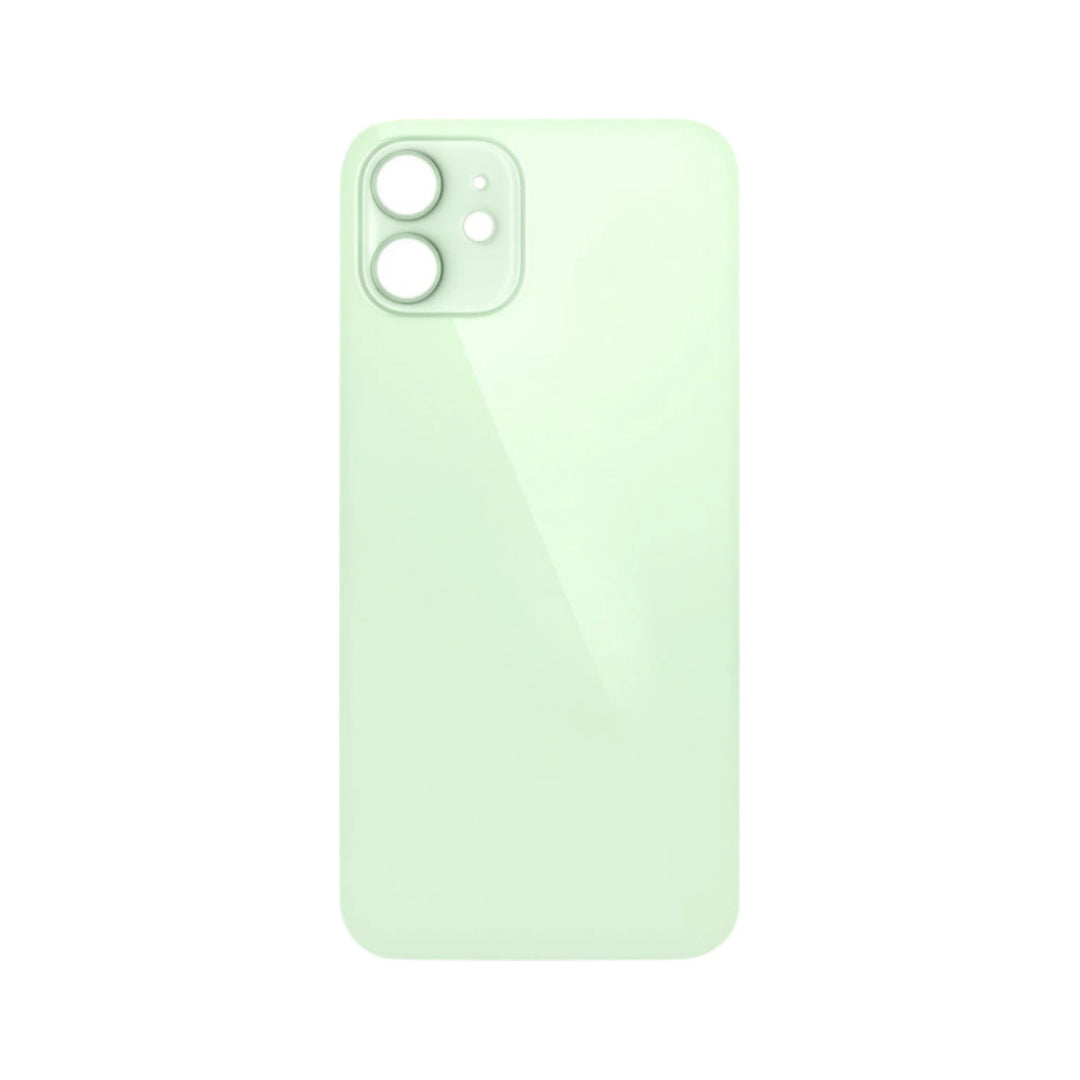 Iphone 12 Mini Back Glass Big Hole With Adhesive Green