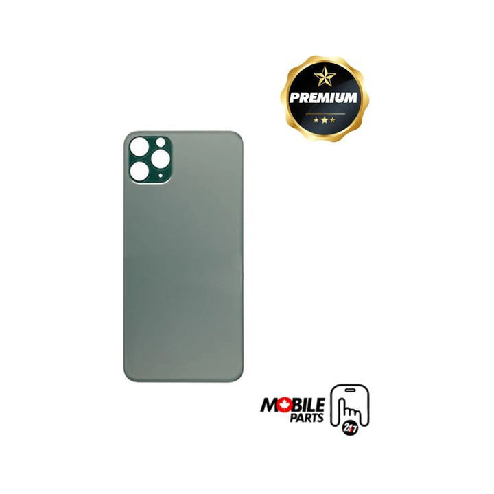 Iphone 11 Pro Back Glass Big Hole With Adhesive Midnight Green
