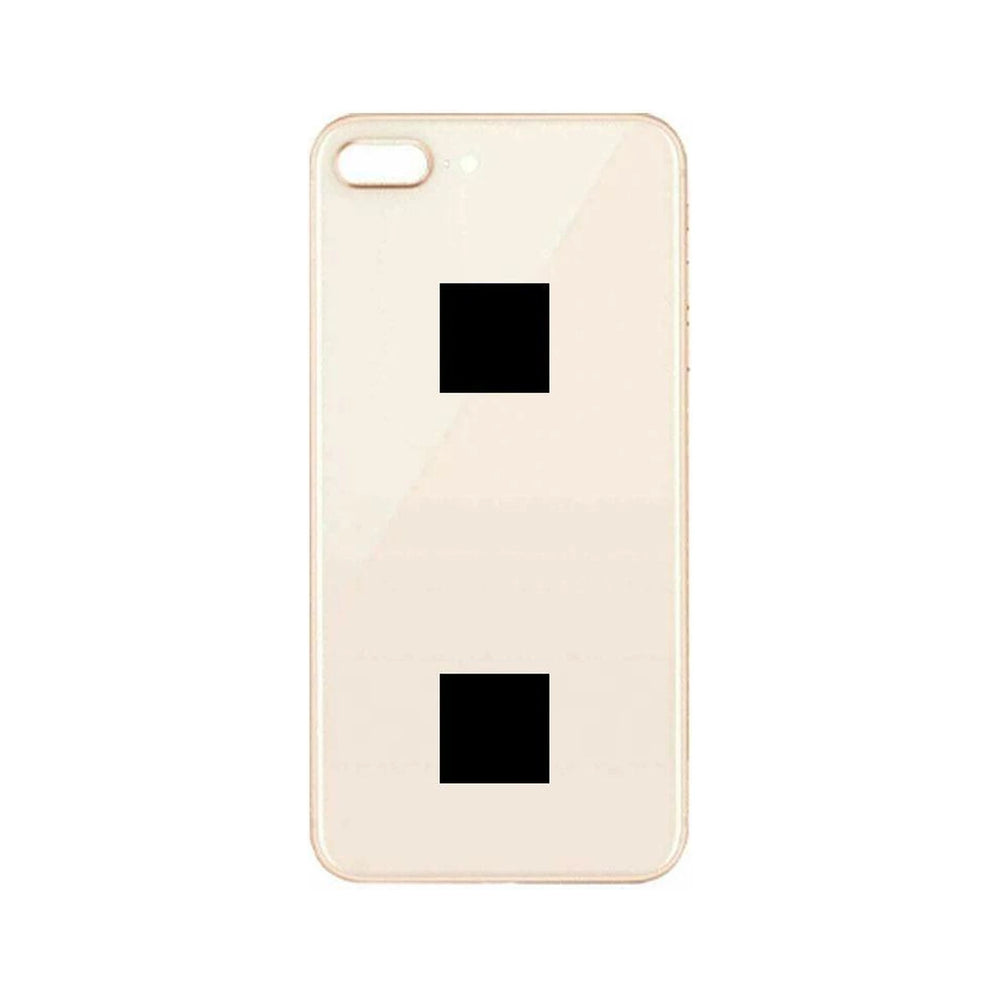Iphone 8 Plus Back Glass Big Hole With Adhesive Gold
