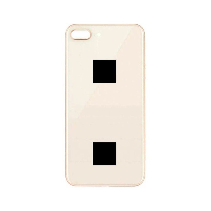 Iphone 8 Plus Back Glass Big Hole With Adhesive Gold