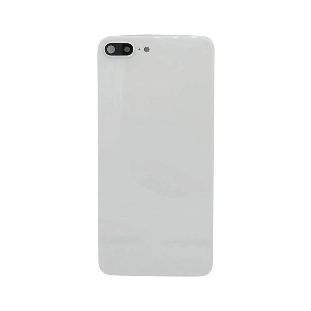 Iphone 8 Plus Back Glass Big Hole With Adhesive Silver