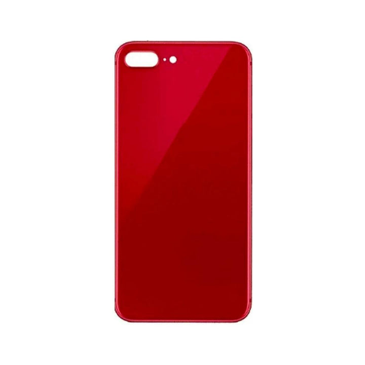 Iphone 8 Plus Back Glass Big Hole With Adhesive Red