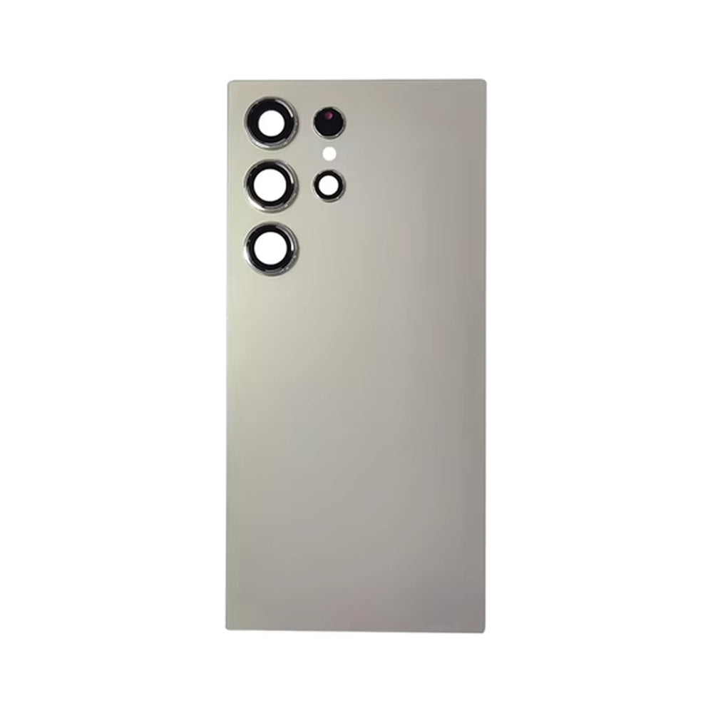 Samsung S24 Ultra  Back Glass With Camera Lens Titanium Grey