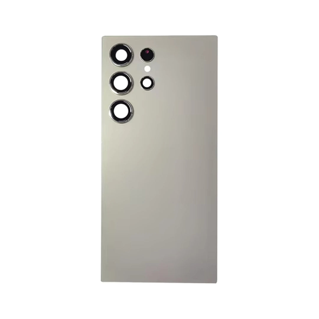 Samsung S24 Ultra  Back Glass With Camera Lens Titanium Grey