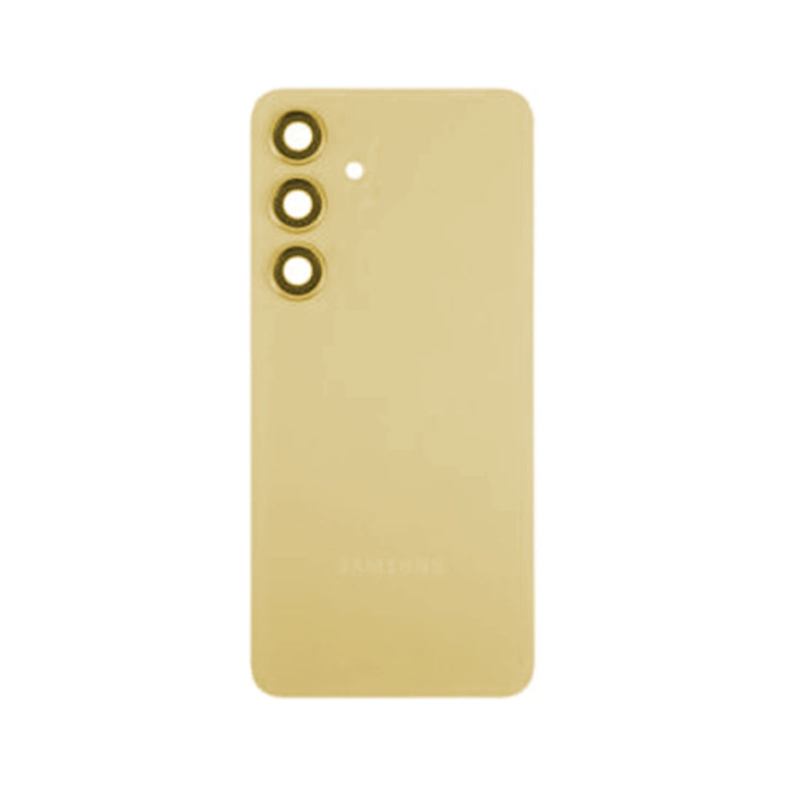 Samsung S24 Plus  Back Glass With Camera Lens Amber Yellow