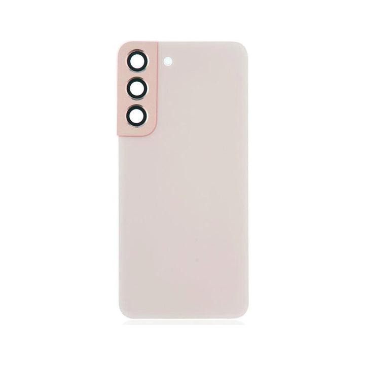SAMSUNG GALAXY S22 BACK GLASS WITH CAMERA LENS Pink Gold