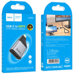 Hoco Ua33 Type-C To Hdtv Adapter Metal Grey