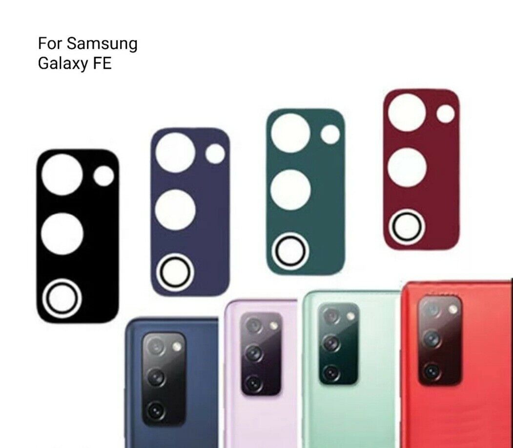 Samsung S20 FE Back glass With Camera lens