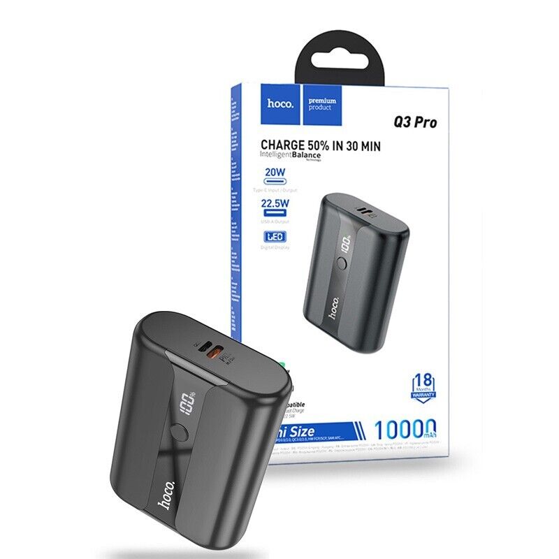 Hoco Q3 Pro 22.5W+PD20W fully compatible power bank10000mAh