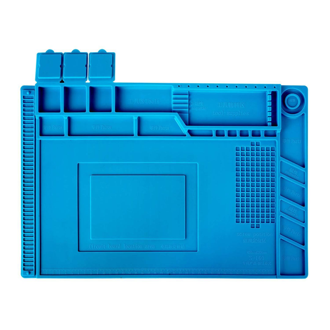 Soldering Mat Phone Repair Mat Maintenance Station Magnetic Heat Insulation Reapir Tool