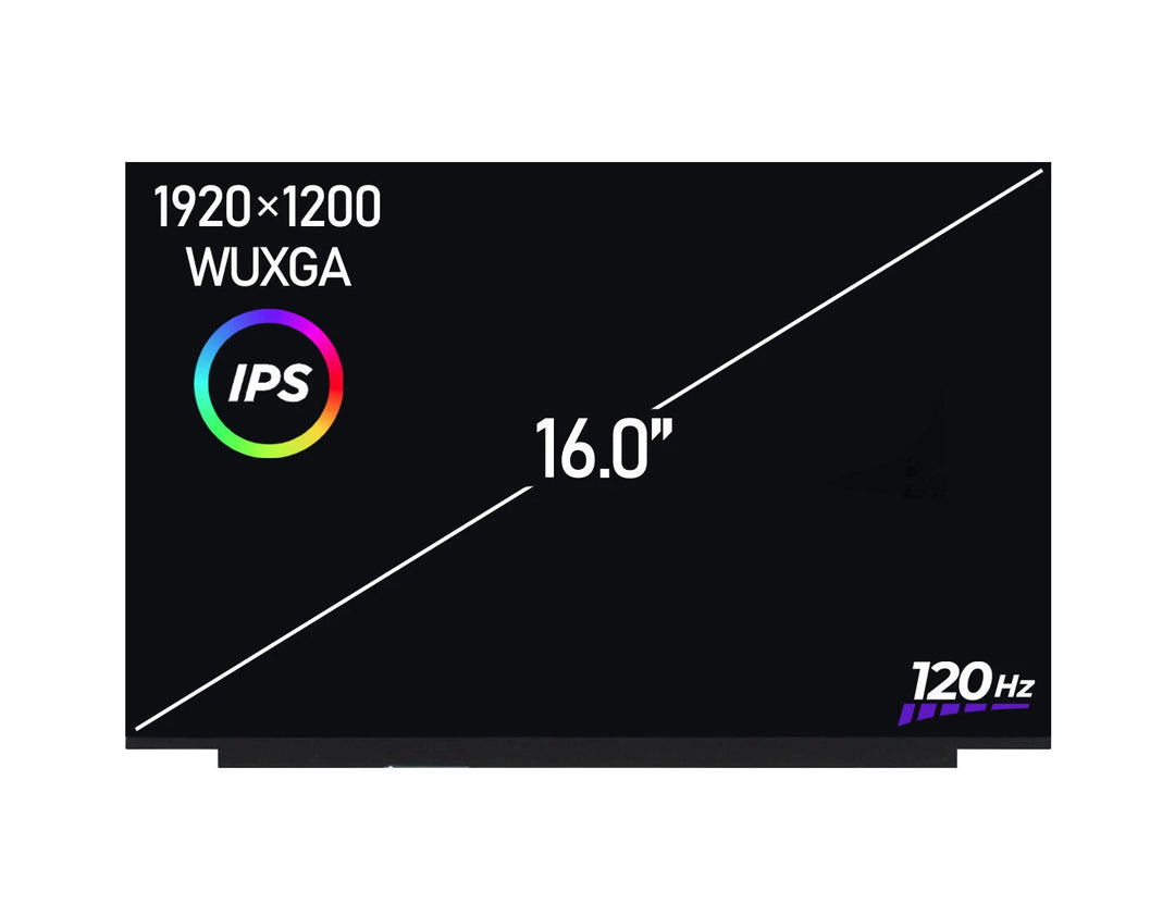 16" 40 pin Laptop screen 120HZ IPS