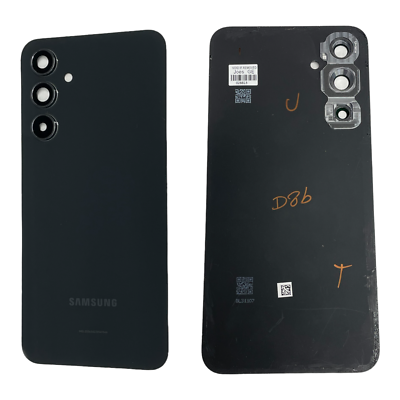 Samsung A54 Back Glass With Camera Lens Black
