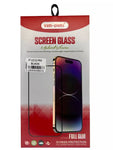 iPhone 15 Series 10D Full screen Premium Tempered Glass Retail Pack Ven Dens