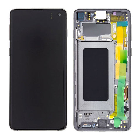 Samsung Galaxy S10 G973 Lcd Screen With Frame Service Pack