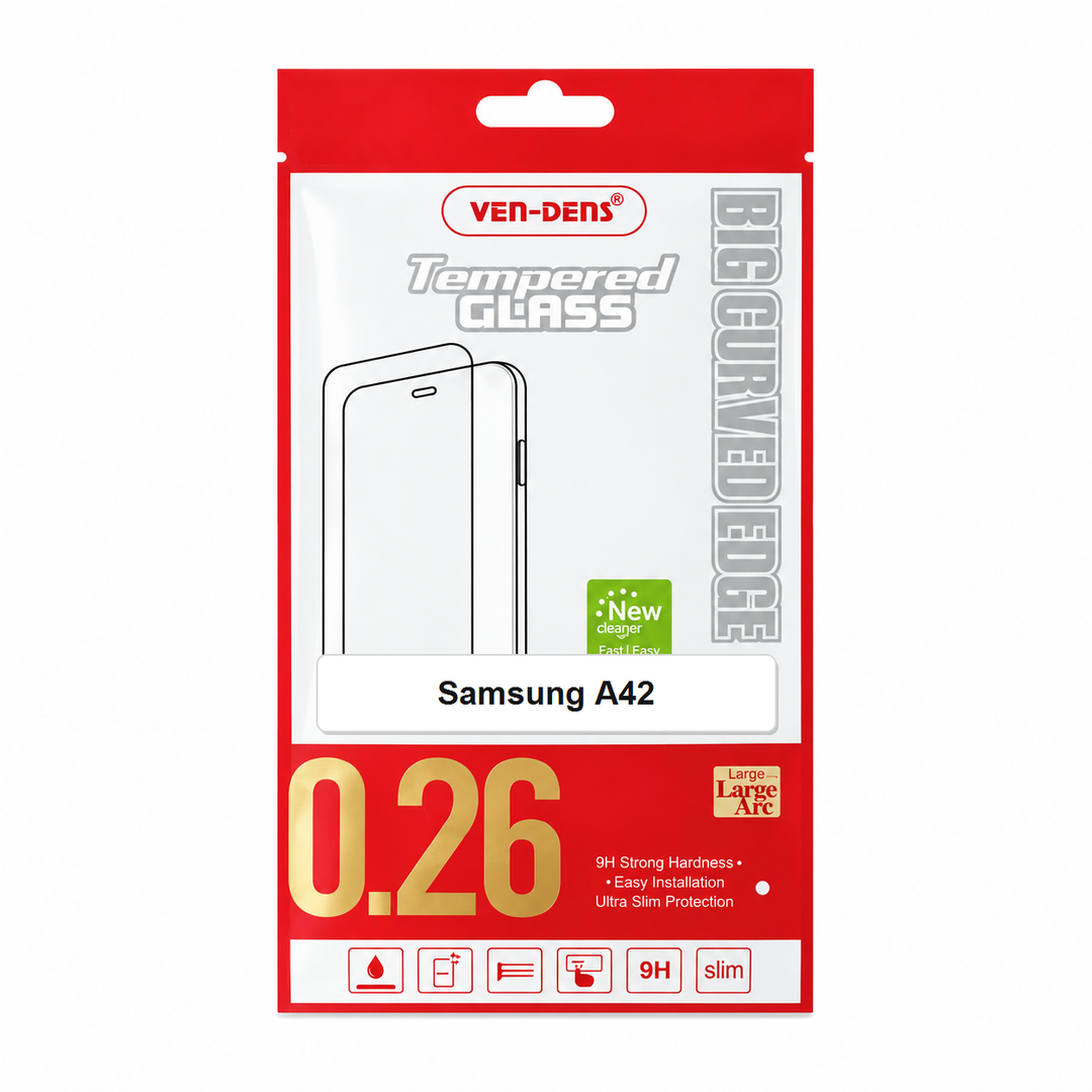 Samsung A42 Tempered Glass Vendens Pack of 10