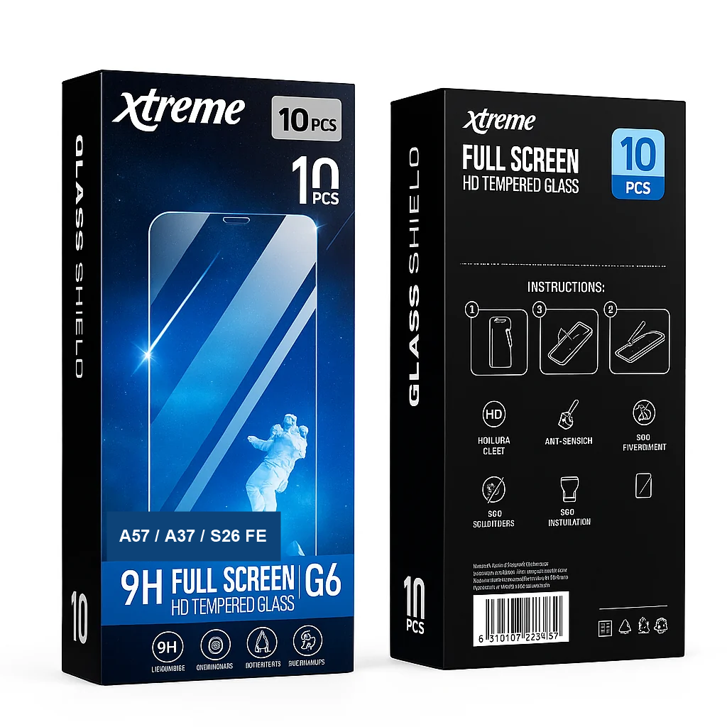 Samsung A57 / A37 / S26 FE Tempered Glass Hoco G6