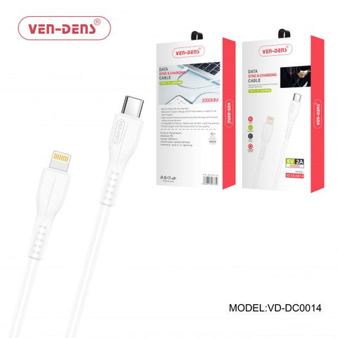 Vendens Dc0014 Pd Type C To Lightning Charging Cable