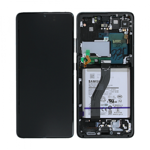 SAMSUNG S21 ULTRA LCD SCREEN WITH FRAME SERVICE PACK