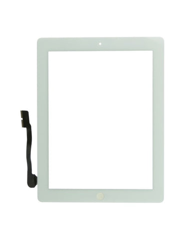 iPad 3 Screen Digitizer White with Adhesive Tape