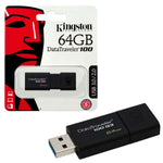 Kingston Data Traveler 64GB USB 3.20 Memory Stick