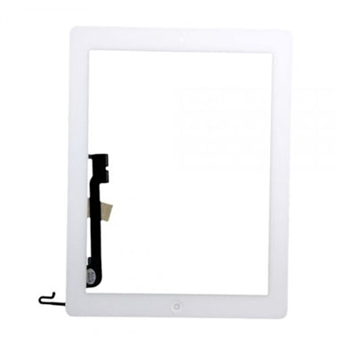 iPad 4 Screen Digitizer White with Adhesive Tape